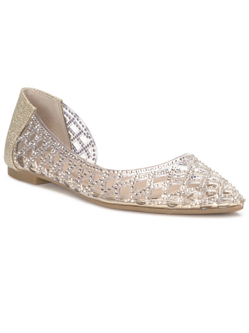 INC International Concepts Crystal D'Orsay Flat